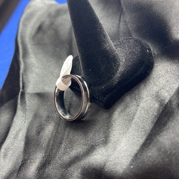 Men Wedding Band Ring Line Groove Style Design sizes 7 to 13 Stainless Steel - Picture 6 of 9